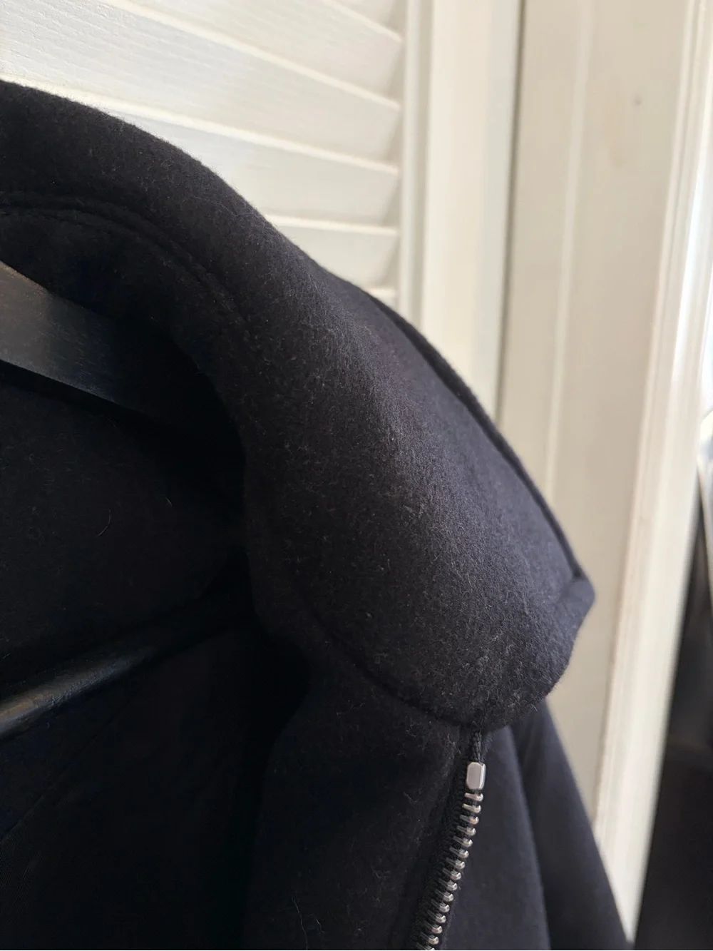 Acne Studios Black Zip-Front Bomber Jacket - Picture 6 of 11